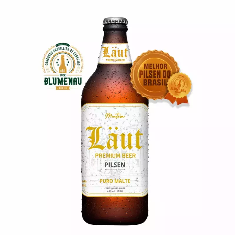 Cerveja Laut Pilsen 600ml
