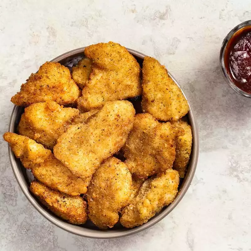 Iscas de Frango Temperada 300g 😋