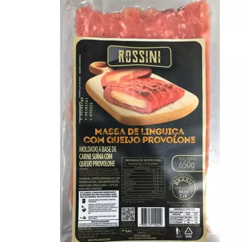 STEAK DE LINGUIÇA C PROVOLONE ROSINI