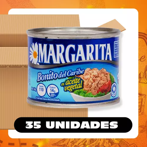 Bulto Margarita Atún Bonito 140g