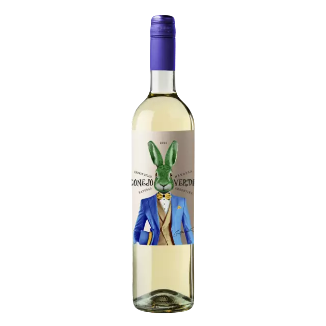 Conejo verde blanco dulce