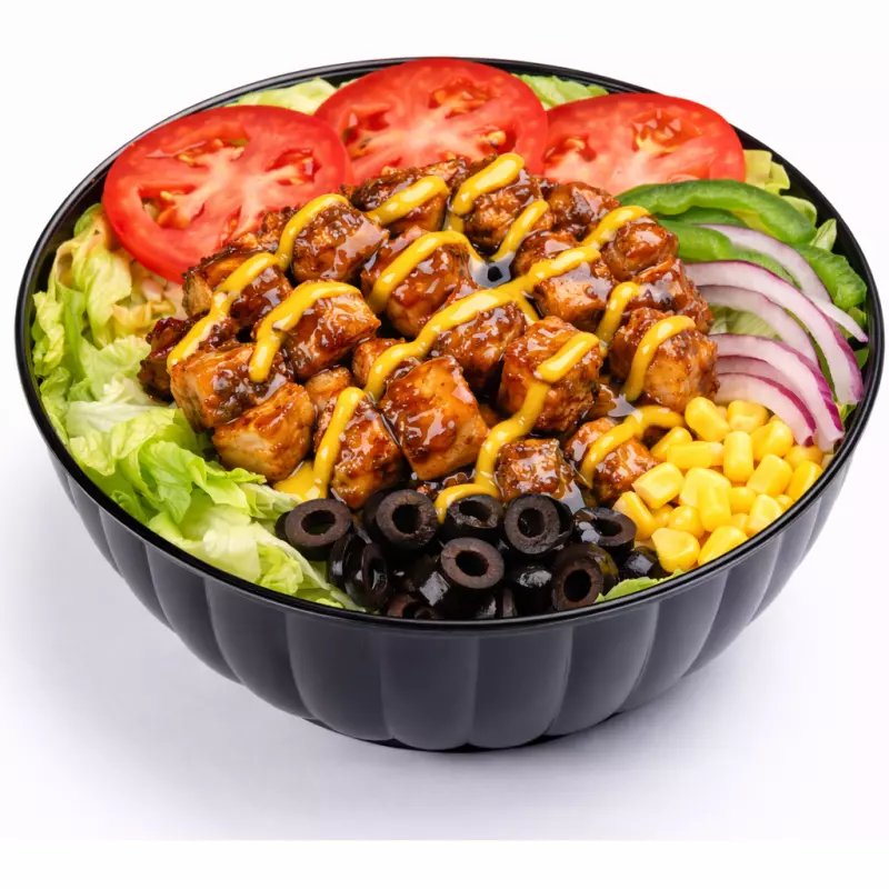 ENSALADA DE POLLO TERIYAKI