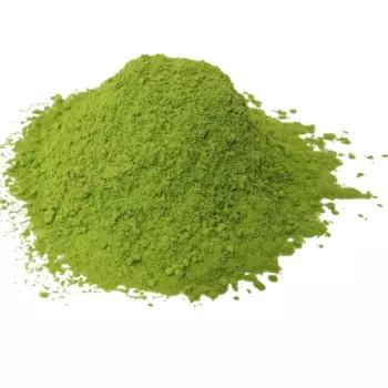 Matcha té verde molido