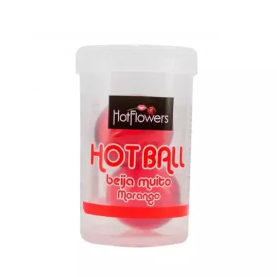 Hot Ball Beija Muito Morango
