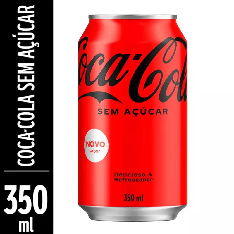 Coca-cola zero Lata