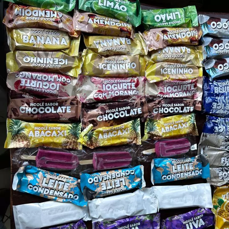 25 Picolés no Atacado