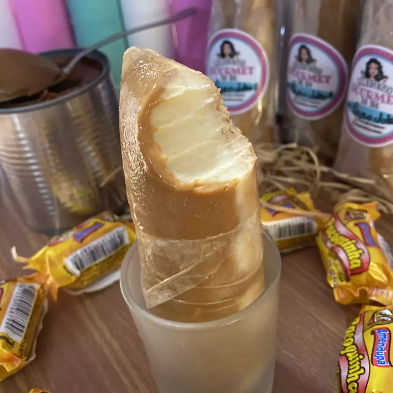 Paçoca com Doce de leite