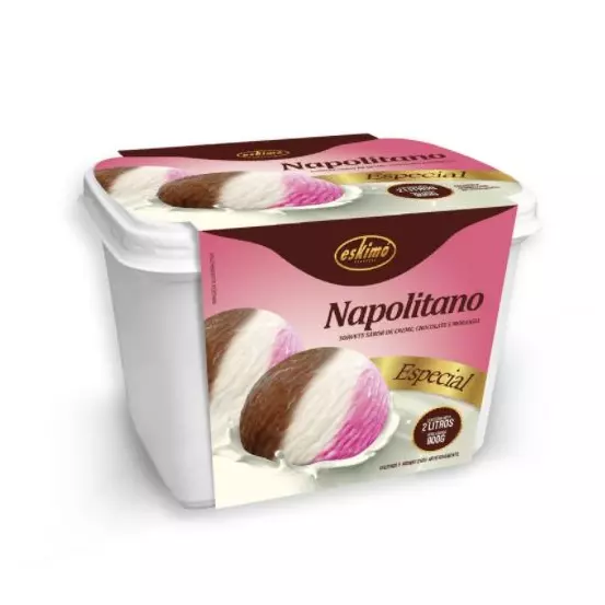 Sorvete Napolitano