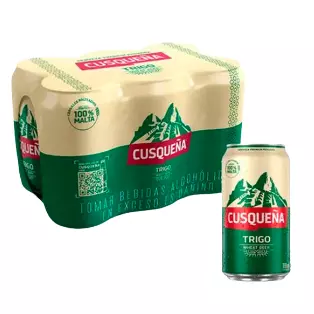 Six pack Cusqueña Trigo 355ml