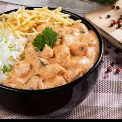 REFEIÇÃO STROGONOFF DE FRANGO