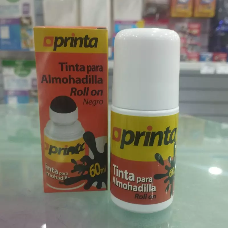 Tinta para almohadilla Printa Negro