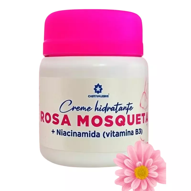 Creme hidratante Rosa Mosqueta 50g