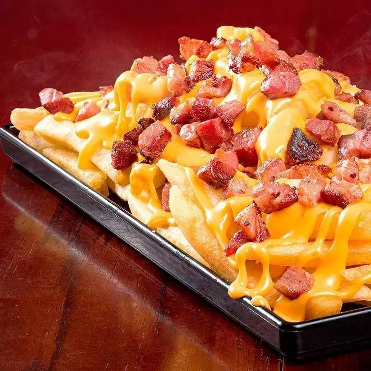 Batata frita Com bacon 500g