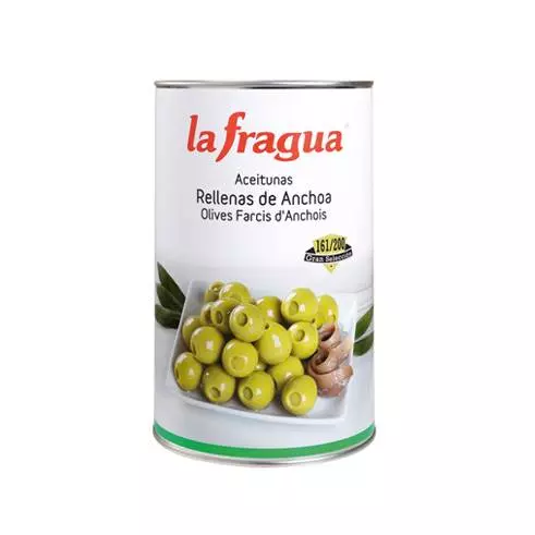 Aceitunas rellenas de anchoa 350gr