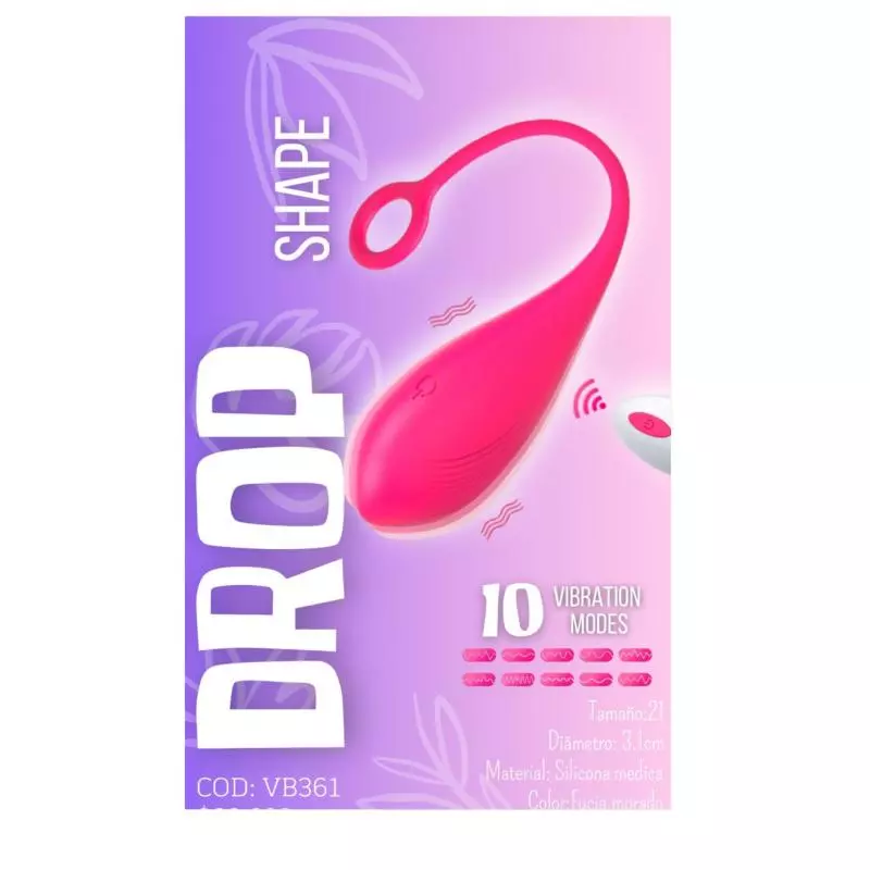 vibrador drop shape