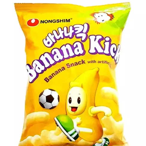Salgadinho Coreano Banana