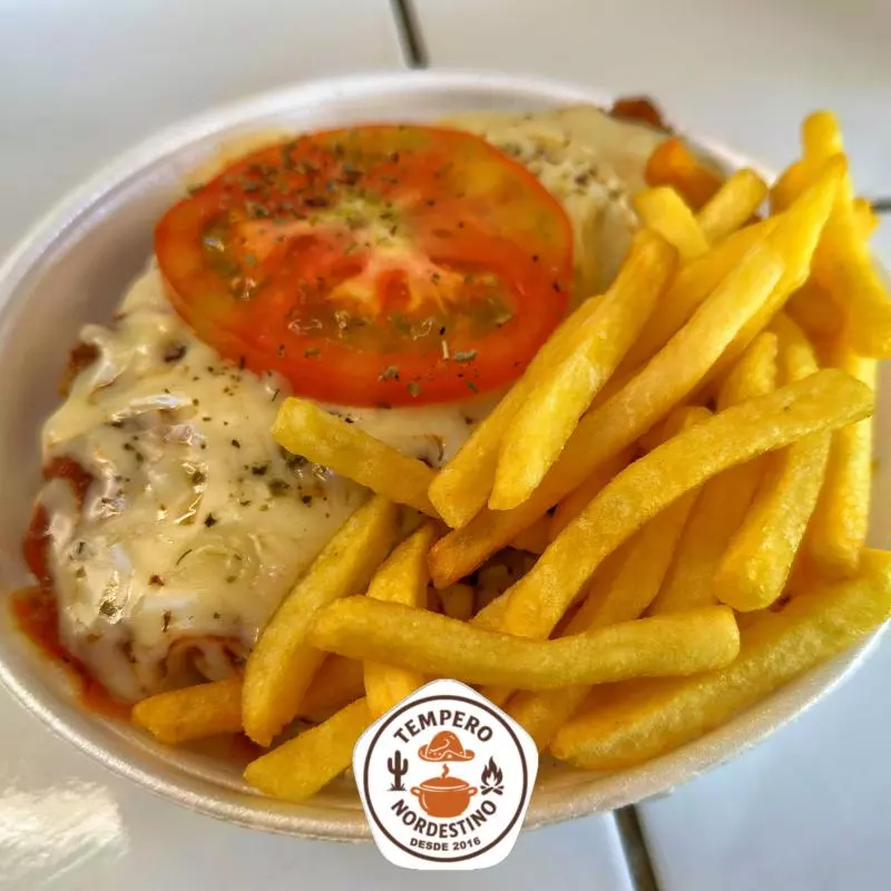 Parmegiana De Contra C/ Fritas.