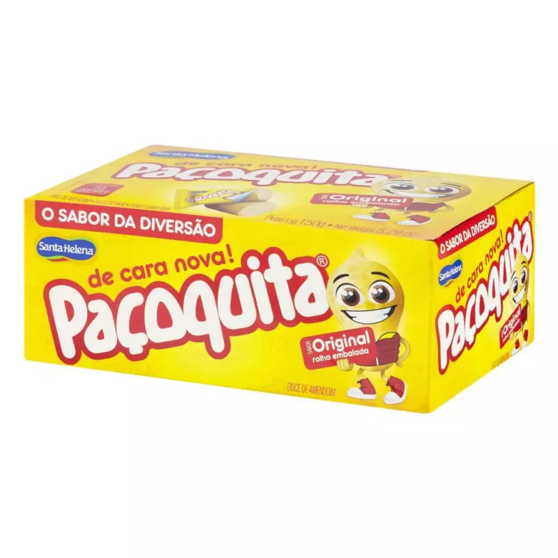 PAÇOQUITA SANTA HELENA 50 UNI