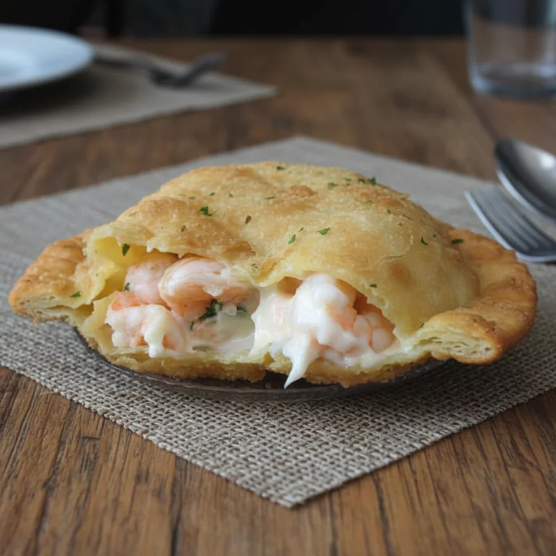 Pastel de camarão