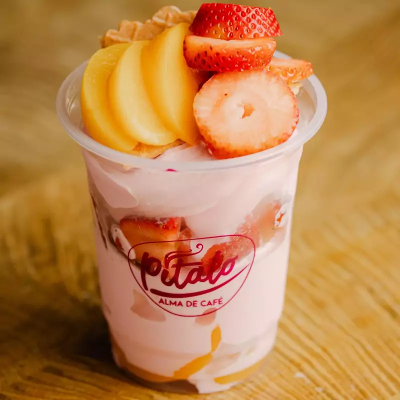 Malteada de Fresa Durazno