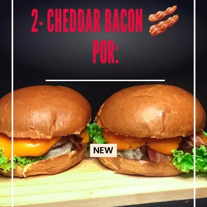 Dois- cheddar bacon