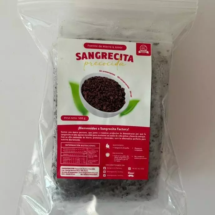 Sangrecita de Pollo Precocida 500gr