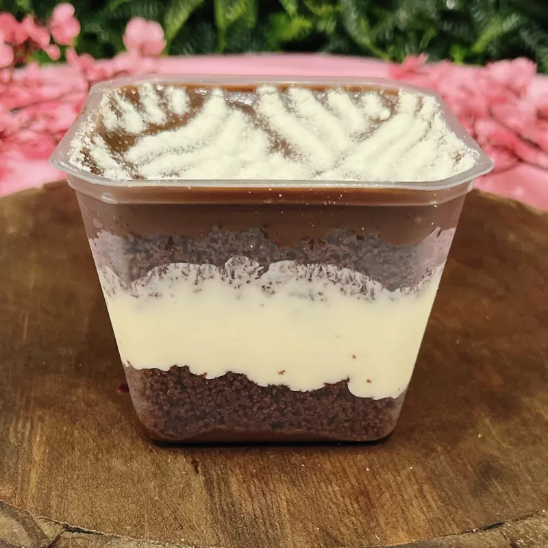 Bolo de Pote de Leite Ninho