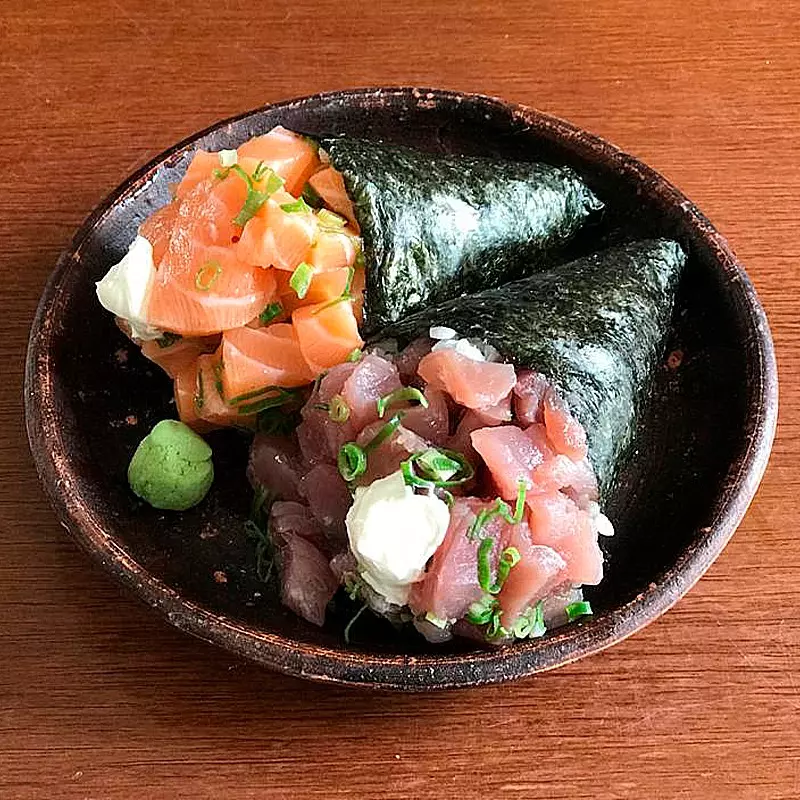 Combo Temaki(ganhe um refri lata).