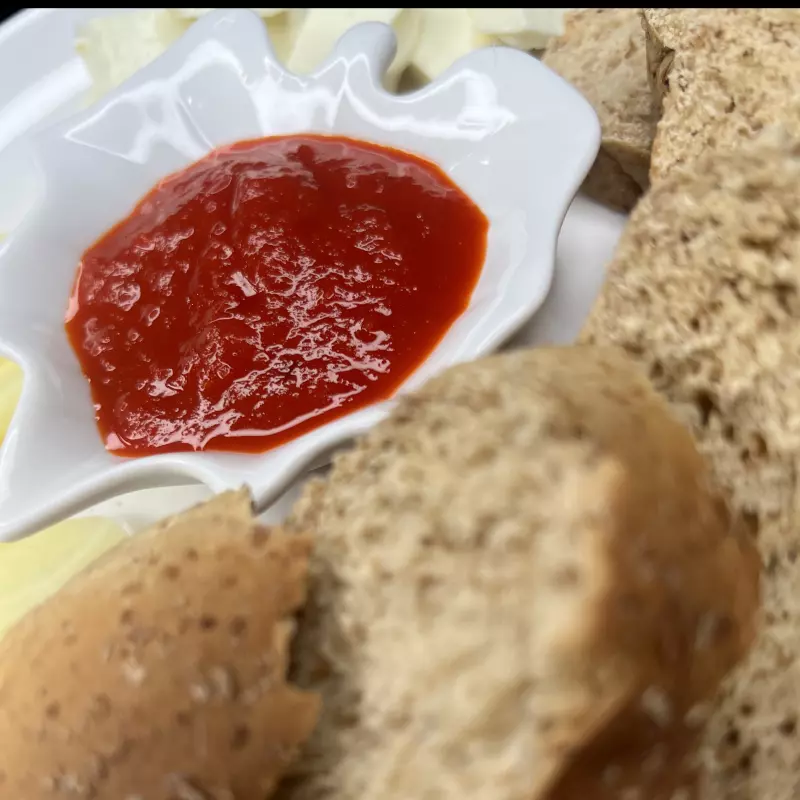 Mermelada ligera de pimentón y ajo