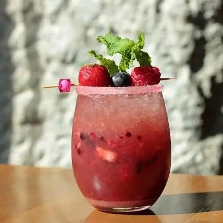 caipi de frutos rojos
