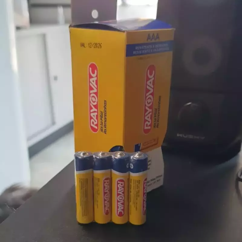 Pilha Rayovac Pequena com 4un