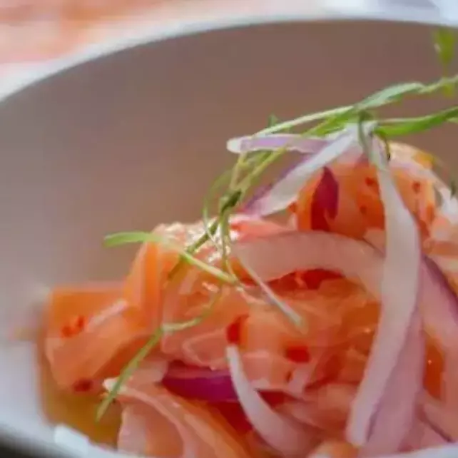 Ceviche de salmão Premium