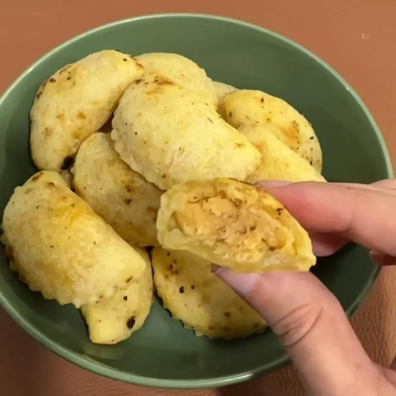 3 Mini Pastel fit de Frango