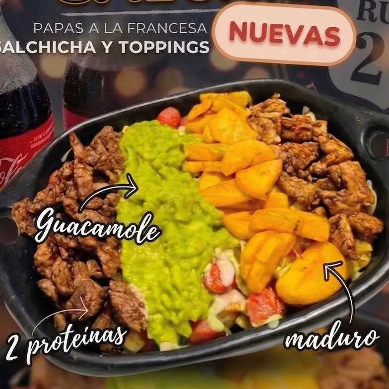 Salchi-2 proteinas-guacamole-maduro