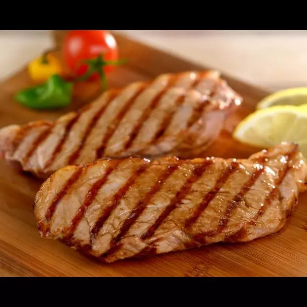 Picanha Suína grelhada ao barbecue