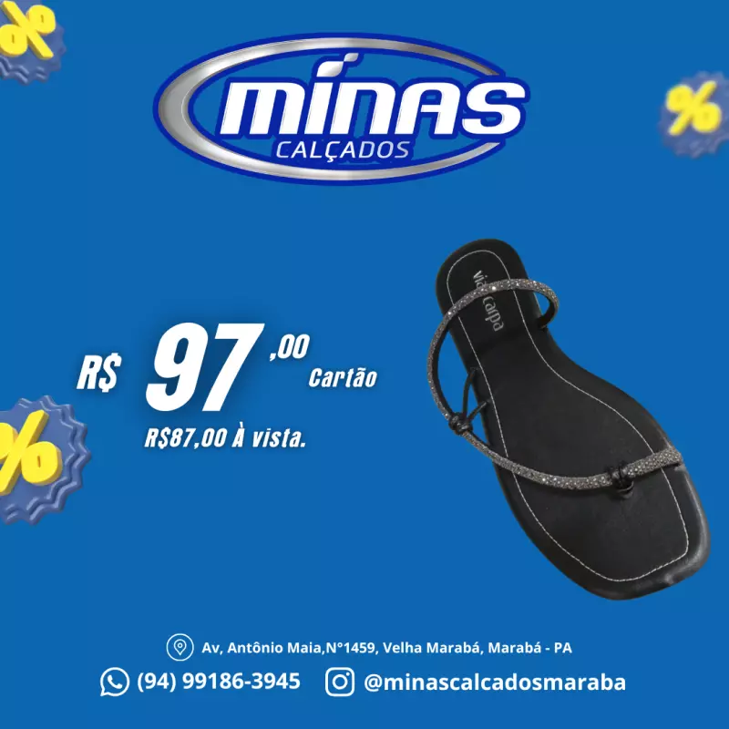 Chinela Preta RF:17311