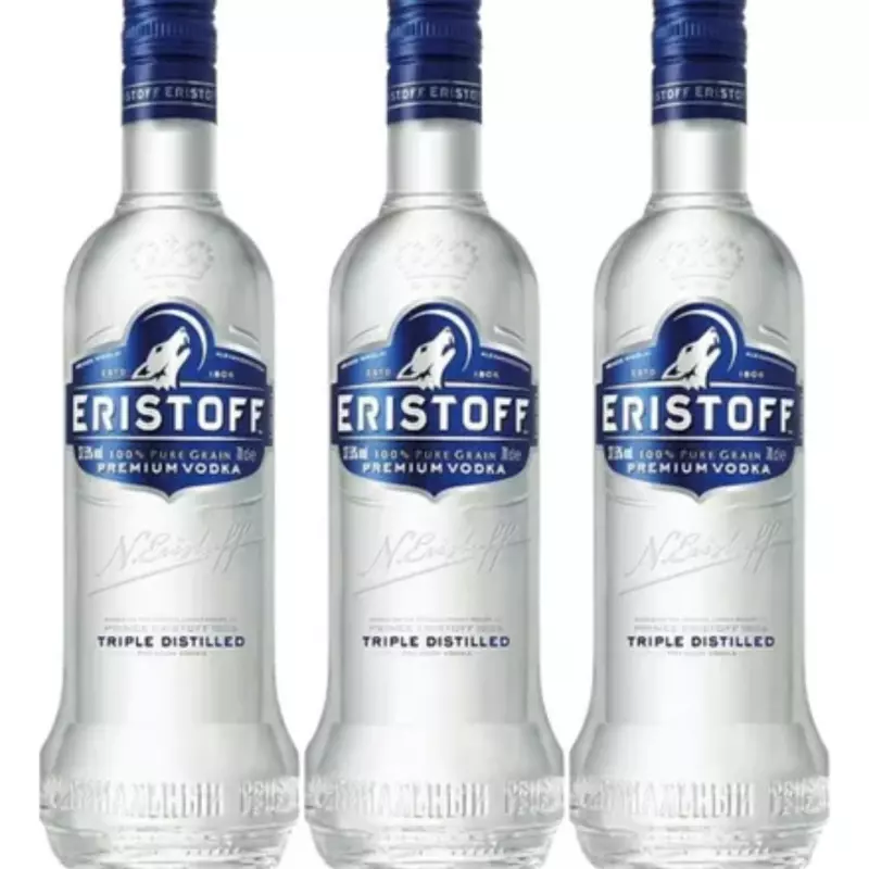 Promo Vodka Eristoff 37.5° 1 Lts x3