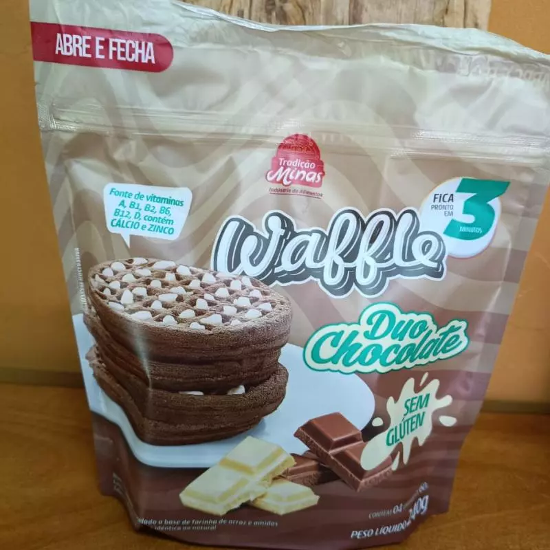 WAFFLE DUO CHOCOLATE 240g