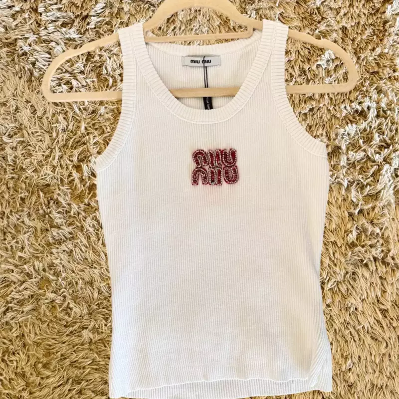 FRANELILLA MIUMIU BLANCO