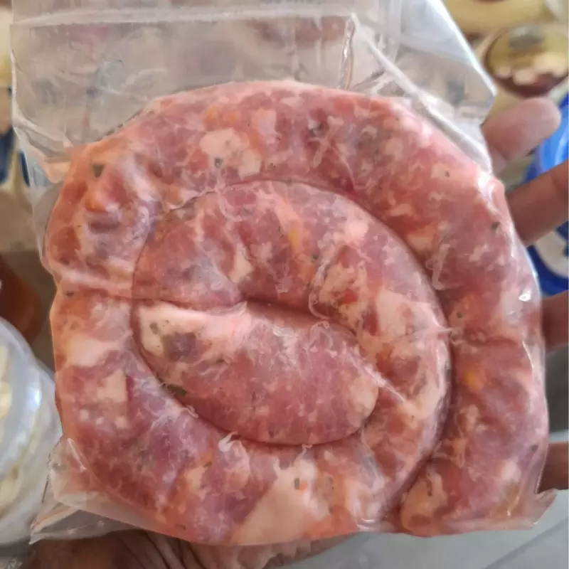 LINGUIÇA DE FRANGO C QUEIJO