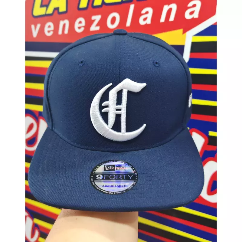 Gorra Caribes azul plana