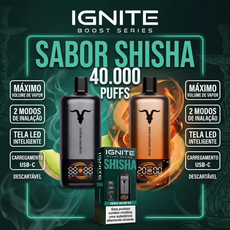 IGNITE SHISHA 40K