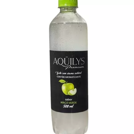 Água Saborizada Aqüilys Maçã Verde