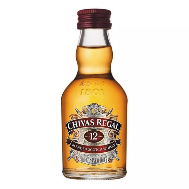 CHIVAS REGAL 12 ANOS MINIATURA