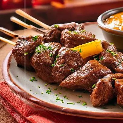 ANTICUCHOS DE CORAZON