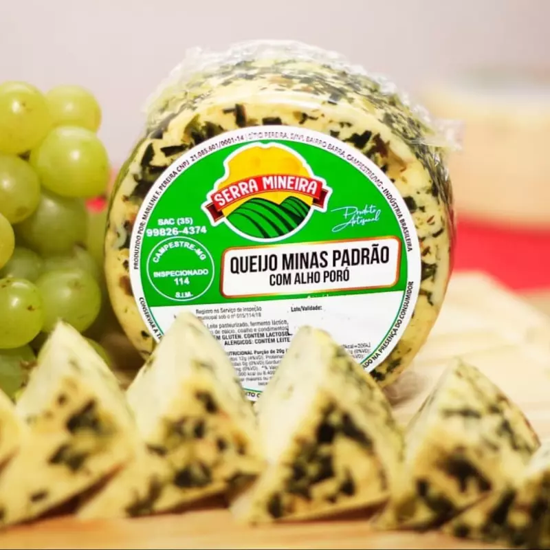 Minas Padrão com Alho Poro