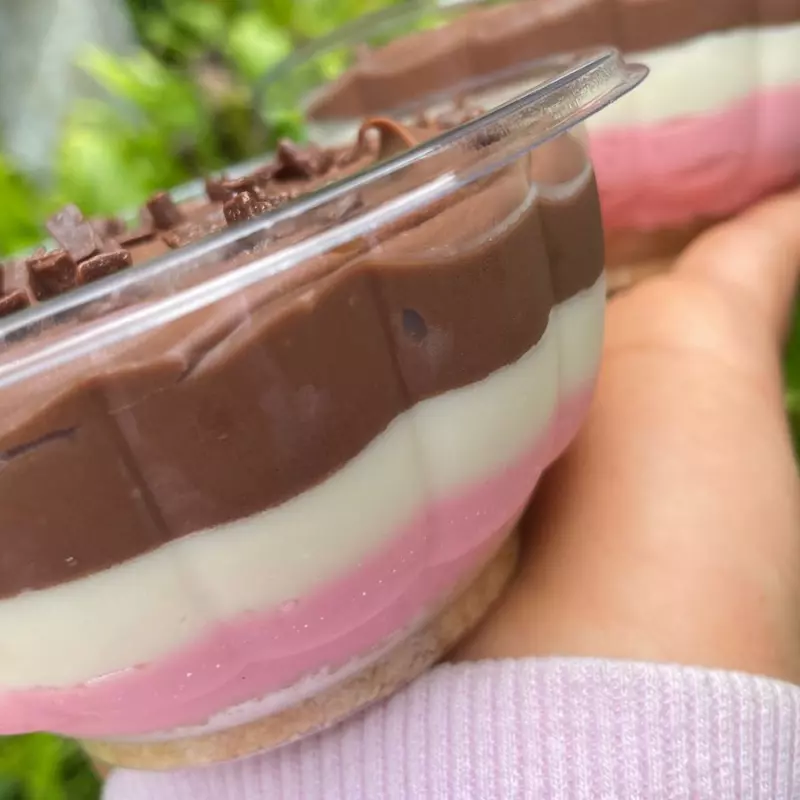 Torta napolitana no pote
