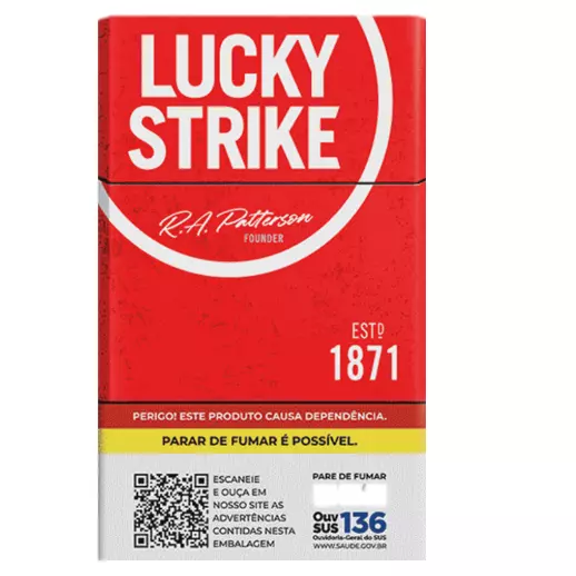 LUCKY STRIKE RED R.A PATTERSON