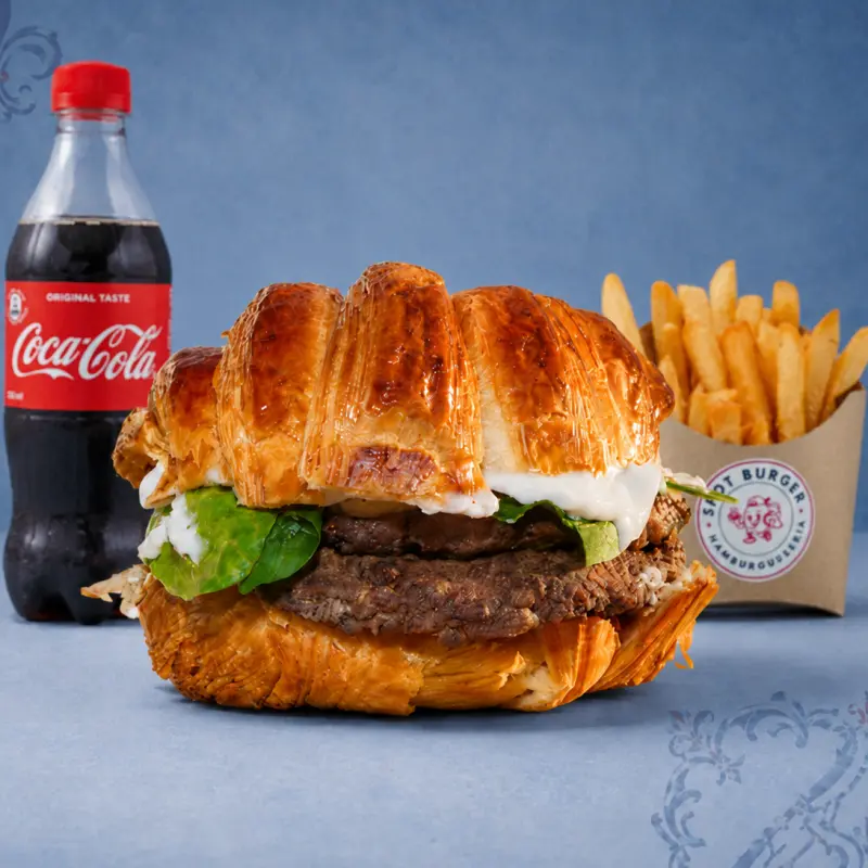 La Francesa +papas+bebida+ 2 figus