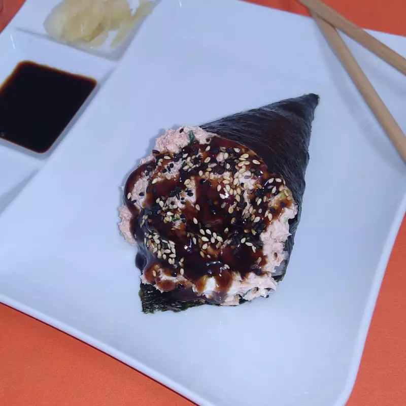 Temaki Salmão Grelhado...
